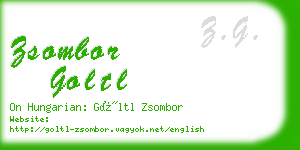 zsombor goltl business card